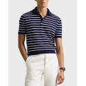 POLO RALPH LAUREN ΑΝΔΡΙΚΟ ΡΙΓΕ ΠΟΛΟ - 710Β13894002 - ΜΠΛΕ