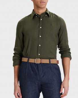 POLO RALPH LAUREN ΑΝΔΡΙΚΟ ΠΟΥΚΑΜΙΣΟ - 710966294508 - ΧΑΚΙ