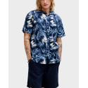 JACK & JONES HONOLULU ΑΝΔΡΙΚΟ ΚΟΝΤΟΜΑΝΙΚΟ ΠΟΥΚΑΜΙΣΟ - 12289667 - ΜΠΛΕ