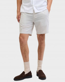 JACK & JONES JPSTACE ΑΝΔΡΙΚΗ ΒΕΡΜΟΥΔΑ CHINO - 12248627 - ΕΚΡΟΥ