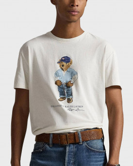 POLO RALPH LAUREN ΑΝΔΡΙΚΗ ΚΟΝΤΟΜΑΝΙΚΗ ΜΠΛΟΥΖΑ - 710Β14615001 - ΕΚΡΟΥ