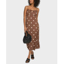 ONLY NELLY WOMEN'S MIDI DRESS - 15322844 - BROWN