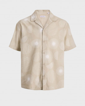 JACK & JONES RESORT ΑΝΔΡΙΚΟ ΚΟΝΤΟΜΑΝΙΚΟ ΠΟΥΚΑΜΙΣΟ - 12290408 - ΕΚΡΟΥ