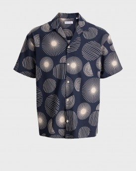 JACK & JONES RESORT ΑΝΔΡΙΚΟ ΚΟΝΤΟΜΑΝΙΚΟ ΠΟΥΚΑΜΙΣΟ - 12290408 - ΜΠΛΕ