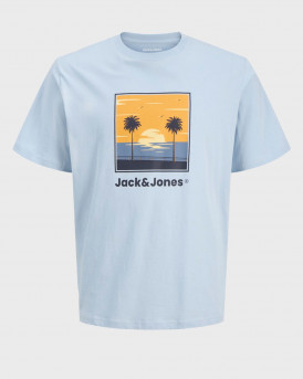 JACK & JONES JJPERRY ΑΝΔΡΙΚΗ ΚΟΝΤΟΜΑΝΙΚΗ ΜΠΛΟΥΖΑ - 12288351 - ΓΑΛΑΖΙΟ