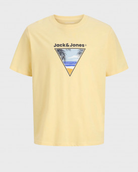 JACK & JONES JJPERRY ΑΝΔΡΙΚΗ ΚΟΝΤΟΜΑΝΙΚΗ ΜΠΛΟΥΖΑ - 12288351 - ΚΙΤΡΙΝΟ