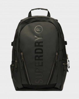SUPERDRY TARP RUCKSACK ΑΝΔΡΙΚΟ ΣΑΚΙΔΙΟ ΠΛΑΤΗΣ - W9110342Α - ΜΑΥΡΟ