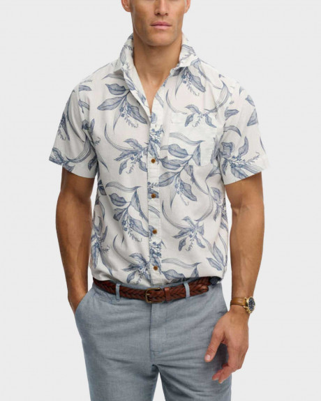 SUPERDRY VINTAGE LOOM ΑΝΔΡΙΚΟ ΚΟΝΤΟΜΑΝΙΚΟ ΠΟΥΚΑΜΙΣΟ - Μ4011129A