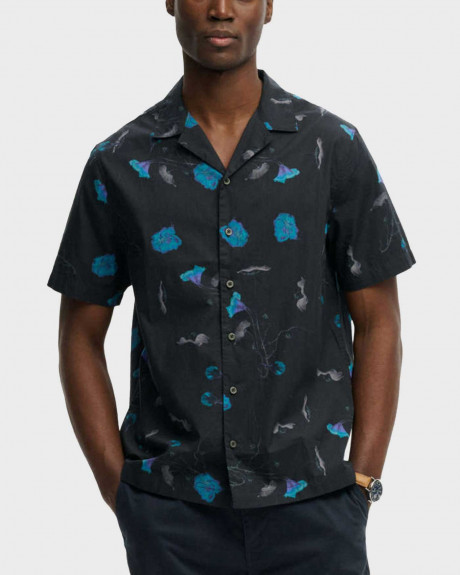 SUPERDRY CABANA PRINT ΑΝΔΡΙΚΟ ΚΟΝΤΟΜΑΝΙΚΟ ΠΟΥΚΑΜΙΣΟ - Μ4011137A