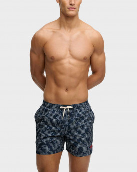 SUPERDRY SEER SUCKER ΑΝΔΡΙΚΟ ΜΑΓΙΟ - M3010262A - ΜΠΛΕ