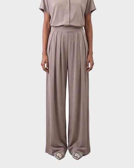 MY T ΓΥΝΑΙΚΕΙΟ ΨΗΛΟΜΕΣΟ ΠΑΝΤΕΛΟΝΙ WIDE LEG - S26T4248