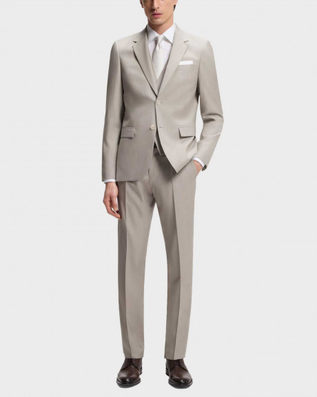 BOSS H-HOUSTON ΑΝΔΡΙΚΟ ΚΟΣΤΟΥΜΙ 3-PIECE ΣΤΕΝΗ ΓΡΑΜΜΗ - 50561836 