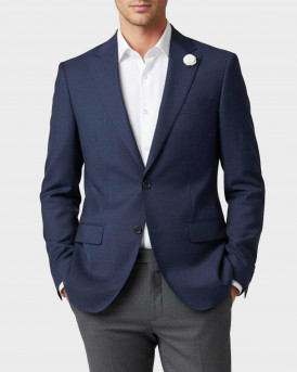 BOSS H-HUTSON ΑΝΔΡΙΚΟ ΣΑΚΑΚΙ ΣΤΕΝΗ ΓΡΑΜΜΗ - 50556851  - ΜΠΛΕ