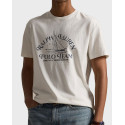 POLO RALPH LAUREN ΑΝΔΡΙΚΗ ΚΟΝΤΟΜΑΝΙΚΗ ΜΠΛΟΥΖΑ - 710Β14587002 - ΕΚΡΟΥ