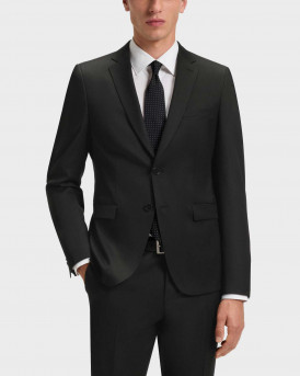 BOSS H-REYMOND ΑΝΔΡΙΚΟ ΣΑΚΑΚΙ ΣΤΕΝΗ ΓΡΑΜΜΗ - 50469181  - ΜΑΥΡΟ