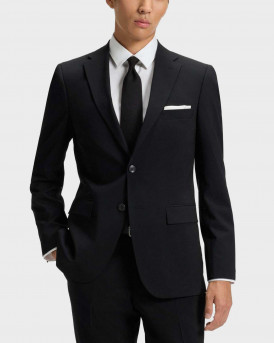 BOSS H-HARVEY ΑΝΔΡΙΚΟ ΣΑΚΑΚΙ ΣΤΕΝΗ ΓΡΑΜΜΗ - 50555284  - ΜΑΥΡΟ