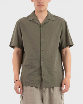 JACK & JONES ΑΝΔΡΙΚΟ ΛΙΝΟ ΚΟΝΤΟΜΑΝΙΚΟ ΠΟΥΚΑΜΙΣΟ - 12289191 - ΛΑΔΙ