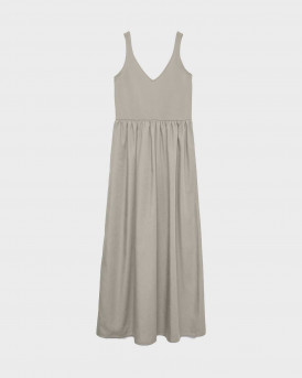 VERO MODA VALLY WOMEN'S MAXI DRESS - 10345917 - GREY