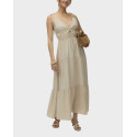 VERO MODA ATHENA WOMEN'S MAXI DRESS - 10345603 - BEIGE