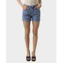 VERO MODA WOMEN'S DENIM SHORTS - 10279493 - ECRU