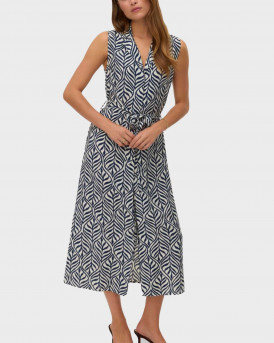 VERO MODA JOSIE ΓΥΝΑΙΚΕΙΟ ΣΕΜΙΖΙΕ ΑΜΑΝΙΚΟ ΦΟΡΕΜΑ - 10341594 - ΕΚΡΟΥ