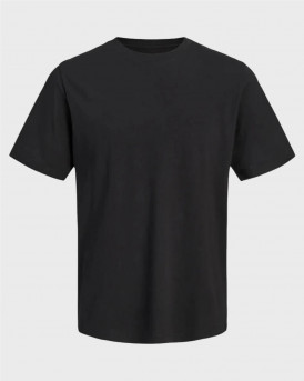 JACK & JONES FLOWER ΑΝΔΡΙΚΗ ΚΟΝΤΟΜΑΝΙΚΗ ΜΠΛΟΥΖΑ - 12297699 - ΜΑΥΡΟ