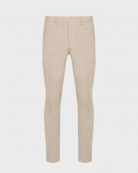 BOSS P-KAITON1 MEN'S SLIM FIT TROUSERS - 50543945 - BEIGE