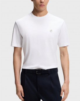 BOSS C-TAUT ΑΝΔΡΙΚΗ ΚΟΝΤΟΜΑΝΙΚΗ ΜΠΛΟΥΖΑ - 50555844 - ΑΣΠΡΟ