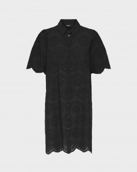 ONLY VALAIS ΓΥΝΑΙΚΕΙΟ ΜΙΝΙ ΦΟΡΕΜΑ BRODERIE - 15378022 - ΜΑΥΡΟ