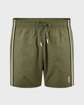 BOSS ICONIC SIGNATURE LOGO ΑΝΔΡΙΚΟ ΜΑΓΙΟ- 50491594  - ΛΑΔΙ