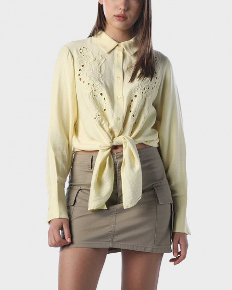 ONLY BIRONA ΓΥΝΑΙΚΕΙΟ ΠΟΥΚΑΜΙΣΟ BRODERIE - 15365768