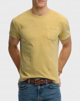 SUPERDRY M D1 MEN'S SHORT SLEEVE T-SHIRT - Μ1012371Α - YELLOW
