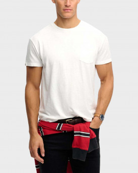 SUPERDRY M D1 MEN'S SHORT SLEEVE T-SHIRT - Μ1012371Α - WHITE