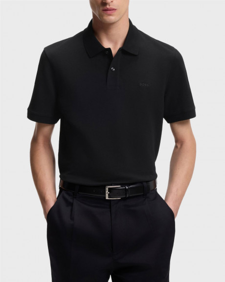 BOSS PALLAS ΑΝΔΡΙΚΗ ΚΟΝΤΟΜΑΝΙΚΗ ΠΟΛΟ ΜΠΛΟΥΖΑ - 50553564