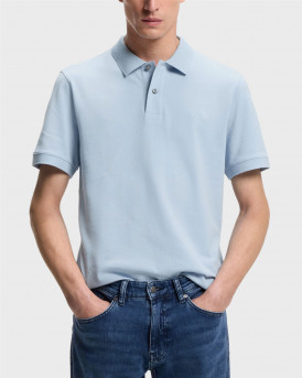 BOSS PALLAS ΑΝΔΡΙΚΗ ΚΟΝΤΟΜΑΝΙΚΗ ΠΟΛΟ ΜΠΛΟΥΖΑ - 50553564 - ΣΙΕΛ