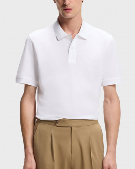 BOSS PALLAS ΑΝΔΡΙΚΗ ΚΟΝΤΟΜΑΝΙΚΗ ΠΟΛΟ ΜΠΛΟΥΖΑ - 50553564 - ΑΣΠΡΟ