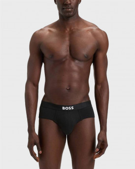 BOSS HIPBR ΑΝΔΡΙΚΟ ΣΛΙΠ ΣΕΤ 3 ΤΜΧ. - 50546561  - ΜΑΥΡΟ