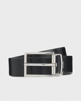 BOSS OTANO MEN'S LEATHER BELT - 50537112 - BLACK