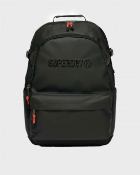 SUPERDRY TARP ΑΝΔΡΙΚΟ ΣΑΚΙΔΙΟ ΠΛΑΤΗΣ - W9110428Α - ΜΑΥΡΟ