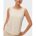 VERO MODA ΓΥΝΑΙΚΕΙΟ ΑΜΑΝΙΚΟ ΤΟΠ - 10325032 - ΜΠΕΖ