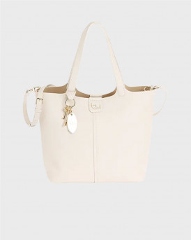 BY BYBLOS SUNSET ΓΥΝΑΙΚΕΙΑ ΤΣΑΝΤΑ SHOPPER ΩΜΟΥ - BYBS79B01  - ΕΚΡΟΥ