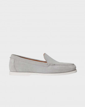 POLO RALPH LAUREN MERTON MEN'S SUEDE LOAFERS - 809P09766002 - GREY