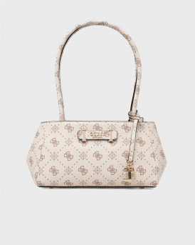 GUESS CARRIE GRLFND ΓΥΝΑΙΚΕΙΑ ΤΣΑΝΤΑ ΩΜΟΥ - ΗWGP989808  - ΕΚΡΟΥ
