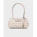 GUESS CARRIE GRLFND ΓΥΝΑΙΚΕΙΑ ΤΣΑΝΤΑ ΩΜΟΥ - ΗWGP989808  - ΕΚΡΟΥ