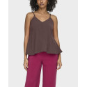 ONLY MADELI OAKLYN WOMEN'S STRAP TOP - 15373599 - BROWN