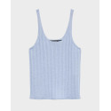 VERO MODA LULA WOMEN'S KNIT TOP - 10346048 - LIGHT BLUE