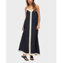 VERO MODA WOMEN'S SLEEVELESS MAXI DRESS - 10329793 - CORAL