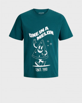 JACK & JONES FUNNY FRUIT ΑΝΔΡΙΚΗ ΚΟΝΤΟΜΑΝΙΚΗ ΜΠΛΟΥΖΑ - 12288084 - ΠΡΑΣΙΝΟ