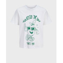 JACK & JONES FUNNY FRUIT ΑΝΔΡΙΚΗ ΚΟΝΤΟΜΑΝΙΚΗ ΜΠΛΟΥΖΑ - 12288084 - ΜΑΥΡΟ