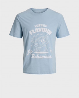 JACK & JONES FUNNY FRUIT ΑΝΔΡΙΚΗ ΚΟΝΤΟΜΑΝΙΚΗ ΜΠΛΟΥΖΑ - 12288084 - ΓΑΛΑΖΙΟ